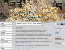 Tablet Screenshot of kwekerijdeschullhorn.nl